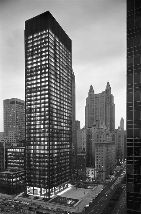 The Photographer Who Made Architects Famous Seagram Building