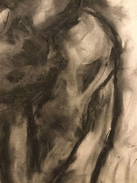 James Shipton Noctis Drawing Charcoal On Paper For Sale At Stdibs