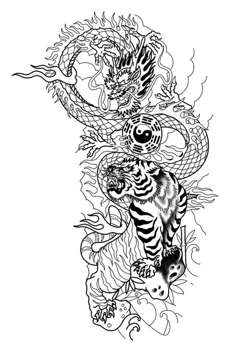 dragon tiger tattoo dragon tattoo for women dragon sleeve tattoos dragon tattoo designs