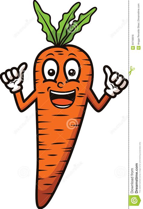 Carrot Character Design Showing Muscle Arms With Typographic R Stock