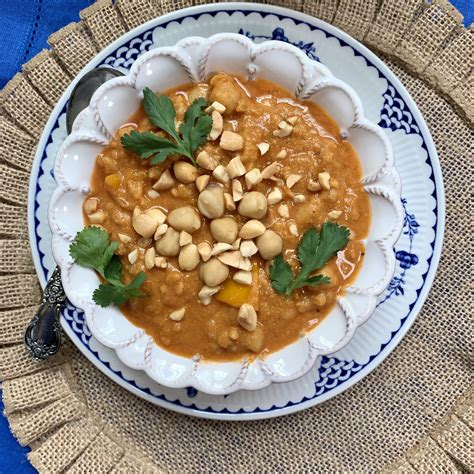Pantry Peanut Butter And Chickpea Soup