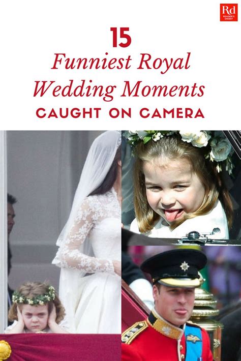 Funniest Royal Wedding Moments Caught On Camera Royal Family England Wedding Moments