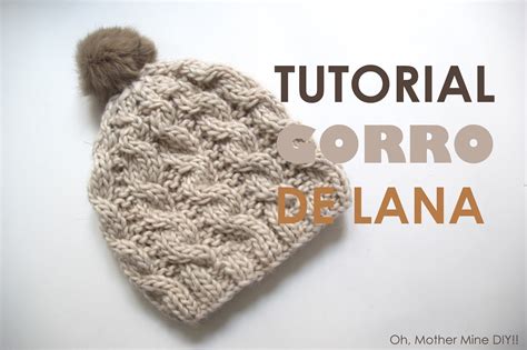 Tutorial De Lana Como Hacer Gorro Trenzado Patrones Gratis Oh