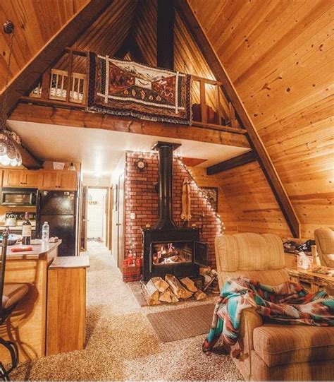 Cozy A Frame Cabin In Oregon Dream Home Log Cabin Homes Tiny House
