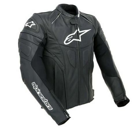 Alpinestars Gp Plus R Black Leather Motorcyclemotorbike Jacket Was £