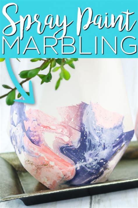 Beginners Guide To Marble Effect Spray Paint Angie Holden The