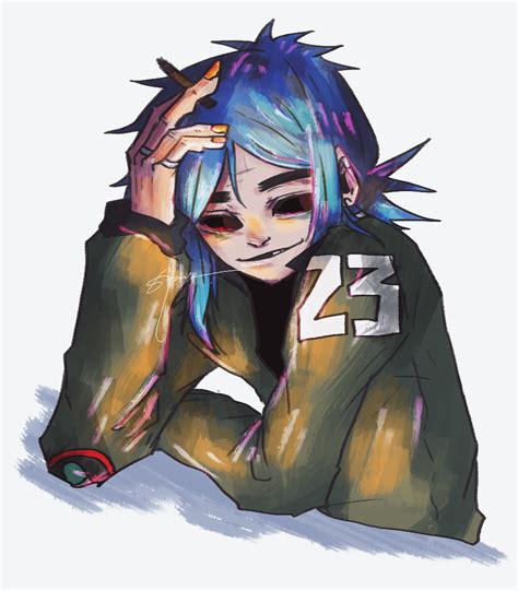 2d Gorillaz Image By Pixiv Id 5845116 2227652 Zerochan Anime