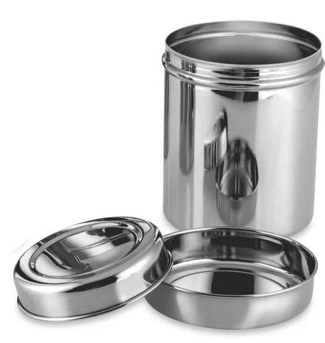 stainless steel kitchen container set at rs 3000 set stainless steel container in wada id