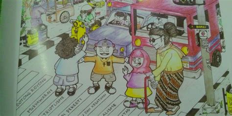 Contoh Gambar Sikap Tanggung Jawab Di Sekolah Kartun Rangking Soal