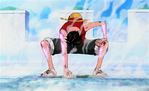 Momento épico De One Piece Luffy Utiliza El Gear Second