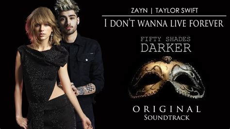 Zayn Taylor Swift I Dont Wanna Live Forever Music Video