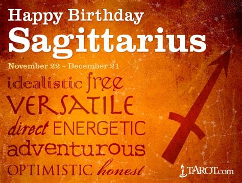Sagittarius Birthday Astrology Sagittarius Happy Birthday And Zodiac