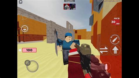I was playing roblox arsenal when i got 3 wins in a row! 1v1 with Another Mobile Player - ROBLOX Arsenal - YouTube