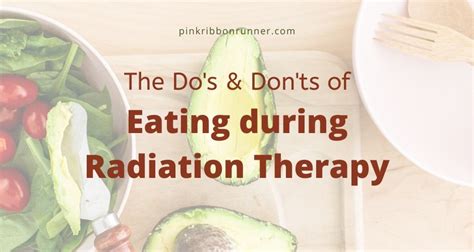 Dos And Donts Of Eating During Cancer Radiation Therapy