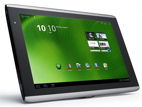 If one were to compare acer's iconia tab a500 to other options on the market, it would most closely resemble motorola's xoom both in fit and finish, which isn't a bad thing though months have passed since the introduction of the xoom, meaning there's a lot more. Acer Iconia Tab A500 offiziell - GadgetBlog