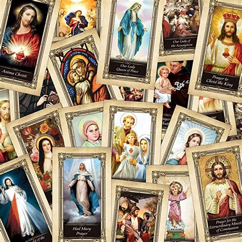 75 Catholic Holy Card Assortment Classic Series Uk Office