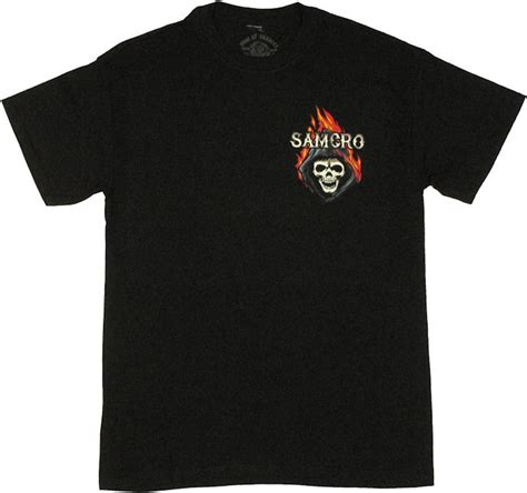 Sons Of Anarchy Flame Reaper T Shirt