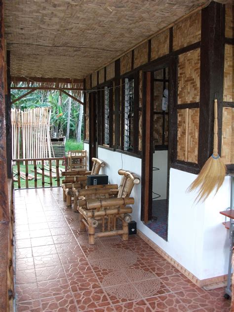 Bahay Kubo Half Cement Half Amakan House Design Low Cost 2 Bedroom