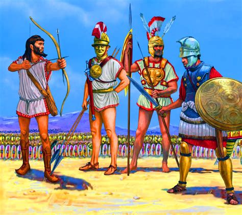 Carthaginian Soldiers Ancient Carthage Ancient Warfare Punic Wars