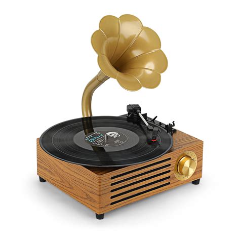 Asmuse Vinyl Record Player Retro Turntable Bluetooth Vintage