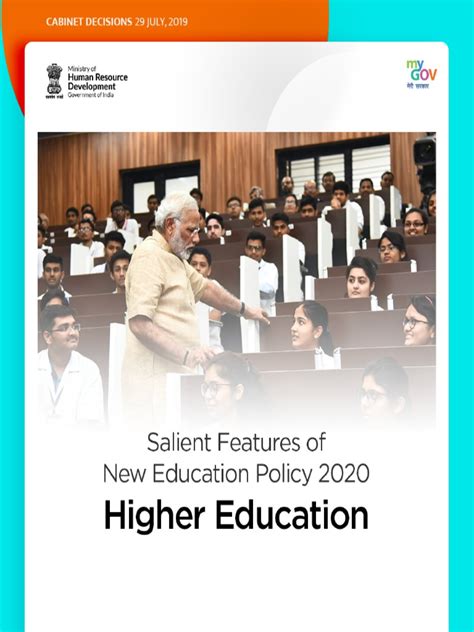 Salient Features Of Nep 2020 Higher Education Pdf Pdf