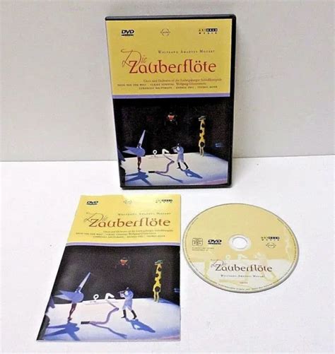 Mozart Die Zauberflote Dvd 2001 Opera Sung In German Region 0