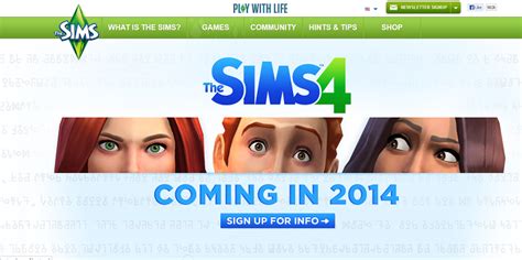The Sims 4の公式サイトがオープン！ ｜ シムズ3大好き！観察日記