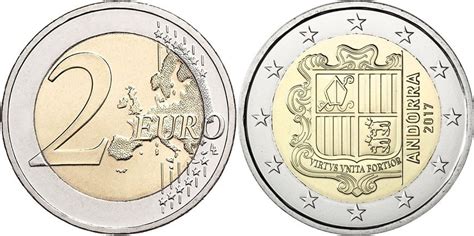 Andorra 2017 Kursmünze 2 Euro Stgl Ma Shops