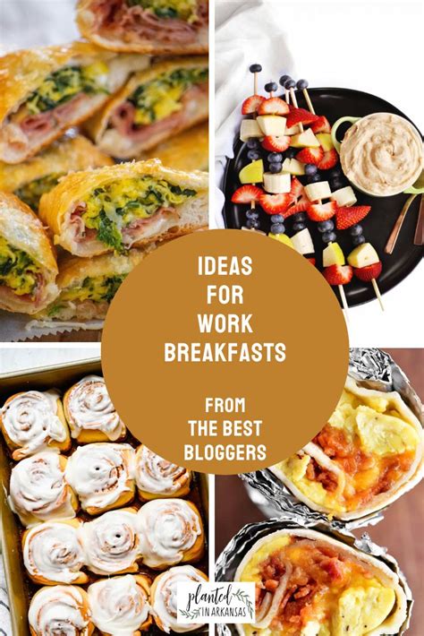 Easy Work Breakfast Potluck Ideas For Office Meetings All Year