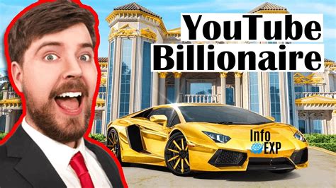 Mr Beast First Youtube Billionaire By Info Exp Youtube