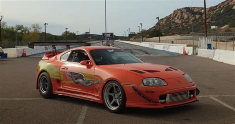 This Fast And Furious Toyota Supra Is The Perfect Tribute That Explodes