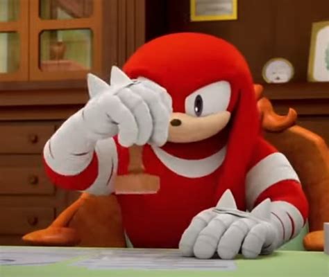 Создать мем Knuckles Knuckles Meme Approved наклз Boom кадры