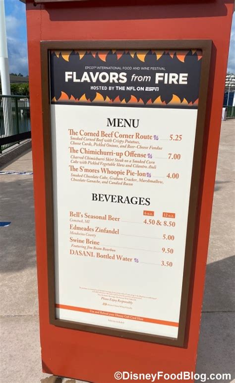 Photos The Flavors From Fire Booth Is Open At The Taste Of Epcot Food
