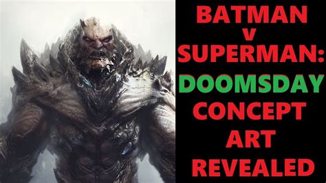 Doomsday Batman V Superman Concept Art Youtube