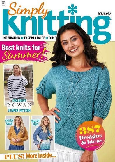 Simply Knitting Magazine Subscription Uk