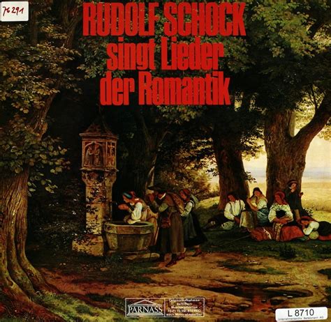 Rudolf Schock Singt Lieder Der Romantik Bertelsmann Vinyl Collection