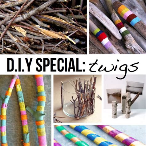 Gettin Twiggy With It Diy Ideas For Twigs And Sticks Twig Crafts