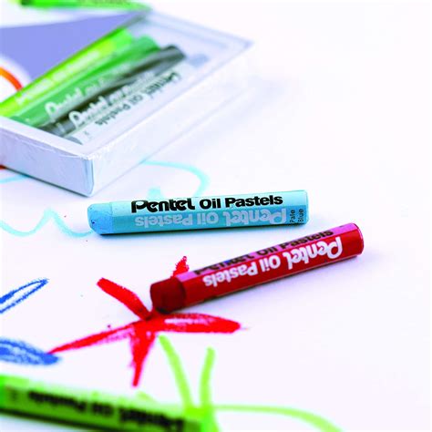 Pentel Arts Oil Pastels 25 Color Set Phn 25 Starbox