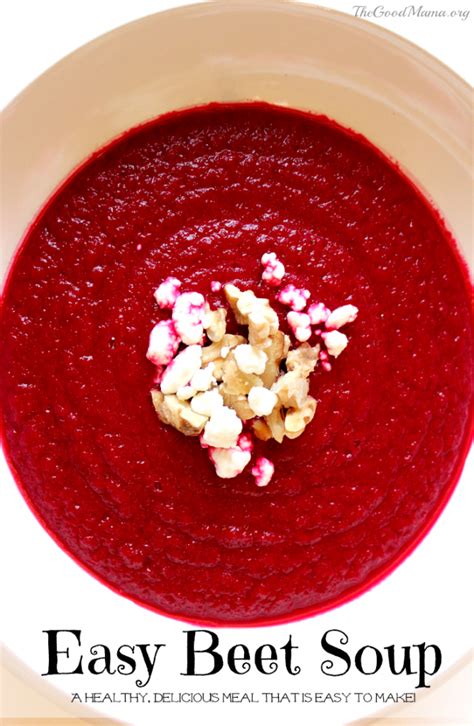 Easy Beet Soup Recipe The Good Mama