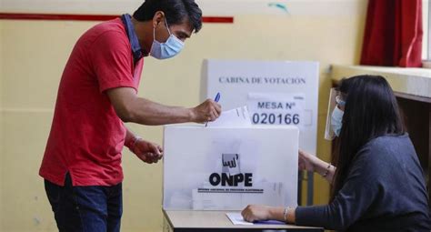 Elecciones 2021 en Perú consulte aquí su local de votación para los