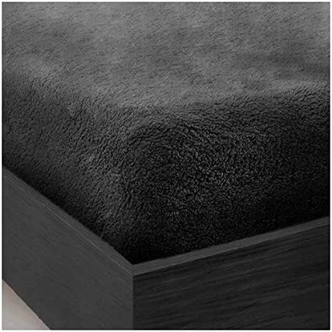 Brentfords Teddy Fleece Fitted Bed Sheet Thermal Warm Soft Luxury Fluffy Cuddly Cosy Bedding