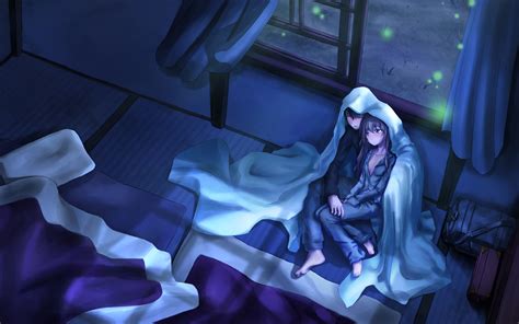 Гей группа/gay group boys for boys. Wallpaper : night, anime, room, blue, boy, girl, darkness ...
