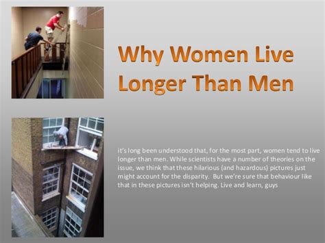 Why Women Live Longer Than Men