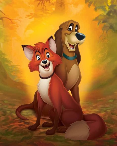 The Fox And The Hound From Disney S Animated Movie