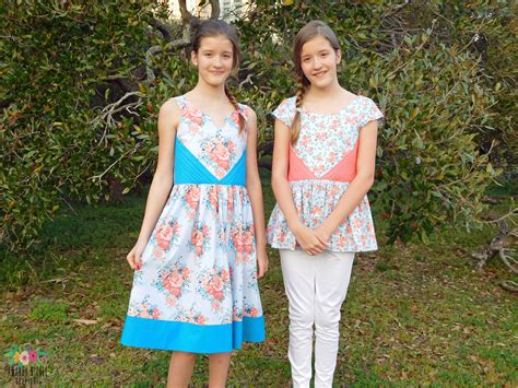 Tween 14 Pintuck Top And Dress For Twins Tween Clothing Etsy