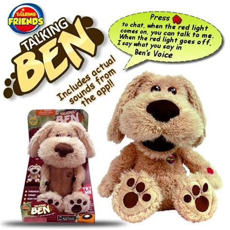 Talking Ben 12 Inch Animated Plush Soft Toy 5051494019622