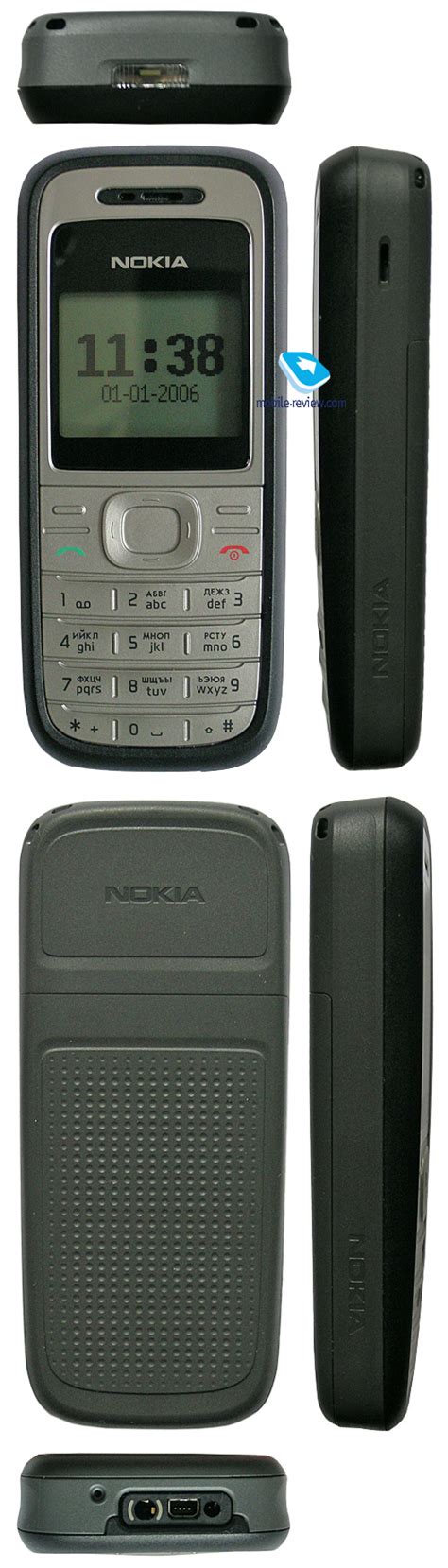 Mobile Обзор Gsm телефона Nokia 1200