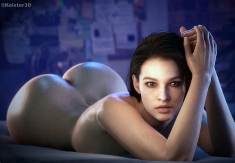 Rule 34 1girls 3d Ass Big Ass Blue Eyes Brown Hair Capcom Female Female Only Huge Ass Jill