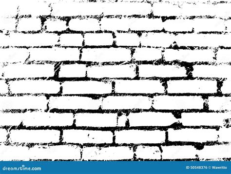 Vintage Brick Wall Background Vector Illustration