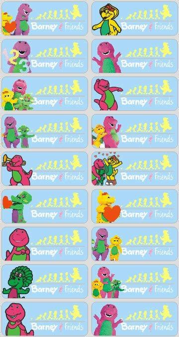 Names Of Barney Characters